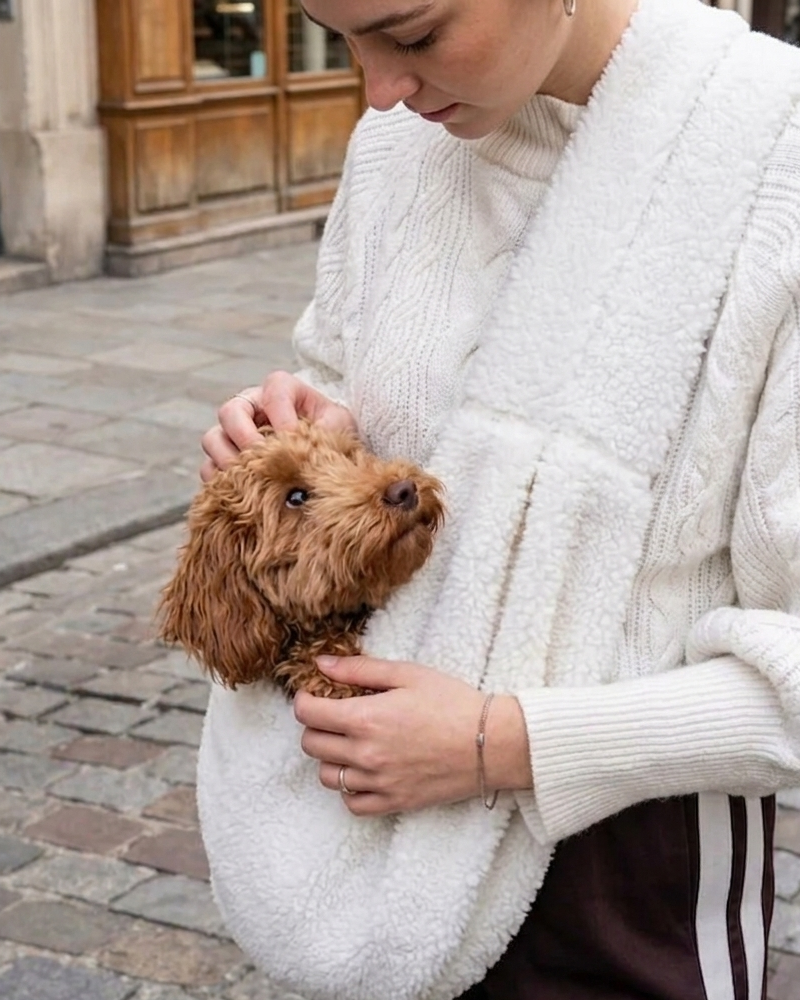 Draagzak Teddy | Wit
